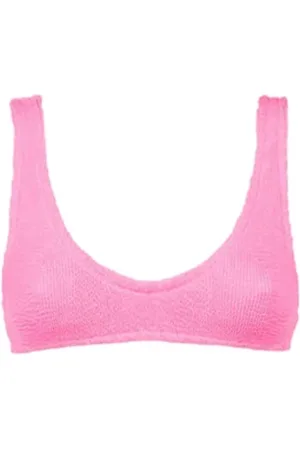 MC2 SAINT BARTH Costume bralette crinkle fluo