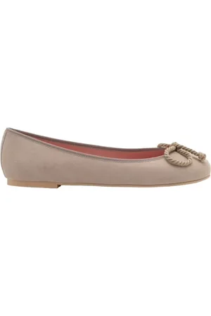 Pretty Ballerinas Ballerina 35663 in pelle scamosciata beige