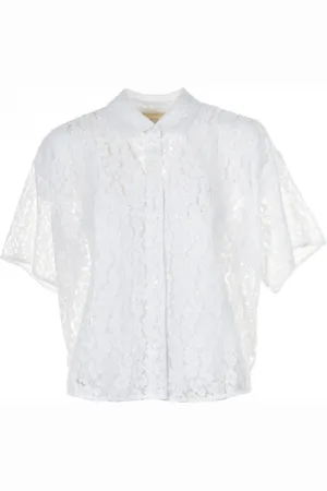 Michael Kors Camicia in pizzo cordonato