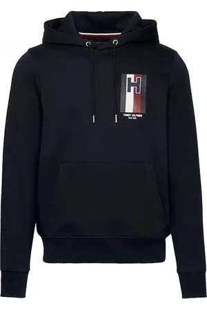 Tommy Hilfiger Felpa Flex con cappuccio e logo H