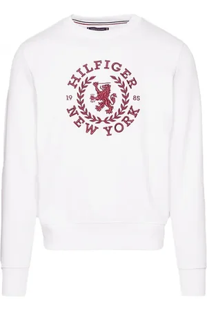 Tommy Hilfiger Felpa con stemma oversize