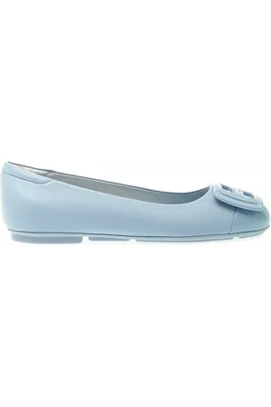 Hogan Ballerina pelle azzurra