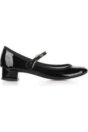 Repetto Ballerina in pelle lucida con cinturino