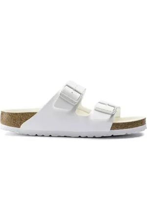 Birkenstock Ciabatta Arizona Birko bianca