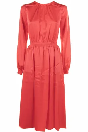 Michael Kors Abito midi in raso