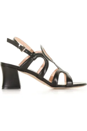 Evaluna Sandalo in nappa nera