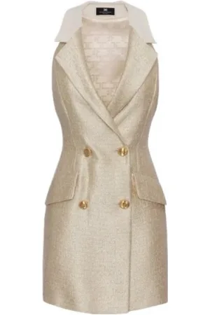Elisabetta Franchi Abito AB612 argento
