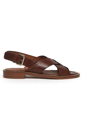 Guglielmo Rotta Sandalo Quito in pelle cognac