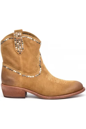 Ash Texano GIPSY in camoscio beige