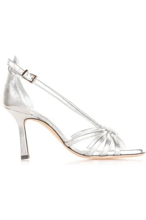 Guglielmo Rotta Sandalo Brenda in pelle argento