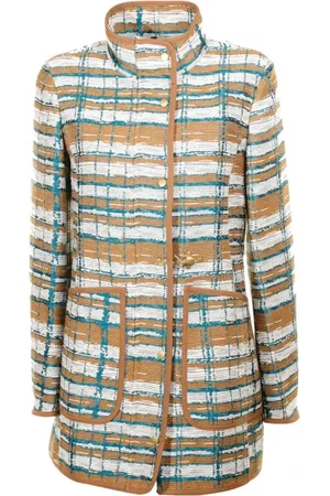 FAY Giacca in tessuto jacquard con gancio