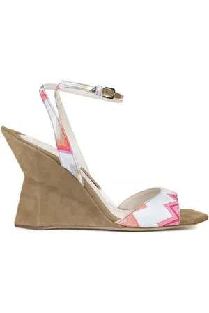 Missoni Sandalo zeppa con cinturino