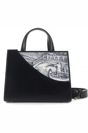 FEMEA VENEZIA Borsa city collection media nera