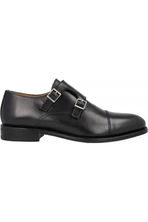 Berwick Doppia fibbia in pelle nera