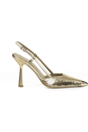 Chantal B Chanel slingback oro