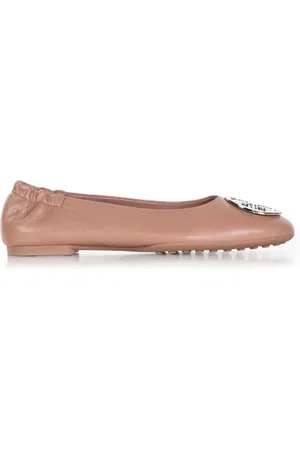 Tory Burch Ballerina in pelle con logo