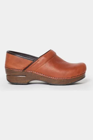 Dansko Classico zoccolo in pelle tumbled russet