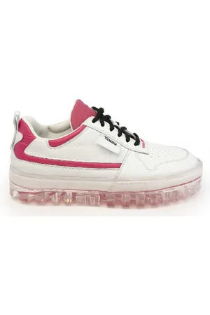 Rbrsl Bold sneaker bassa donna bianca e rosa