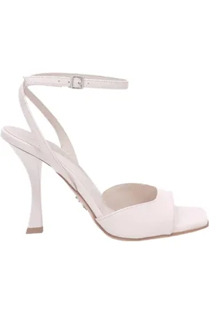 SERGIO LEVANTESI Sandalo Tania in pelle verniciata Beige