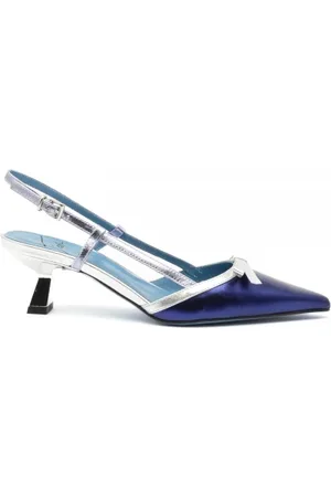 ROBERTO FESTA Slingback IAMY in pelle e argento