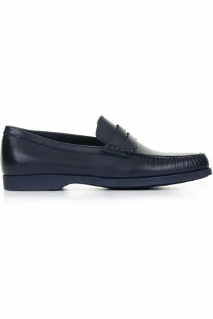 Fratelli Rossetti Mocassino in pelle marine