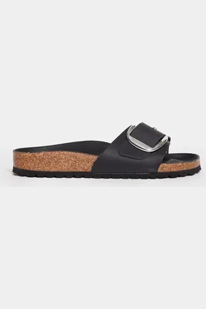 Birkenstock Sandalo Madrid Big Buckle Olied Black