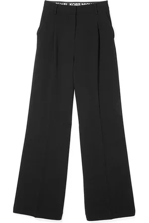 Michael Kors Pantaloni in crêpe con gamba ampia