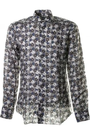 BARBA Camicia fantasia fiori