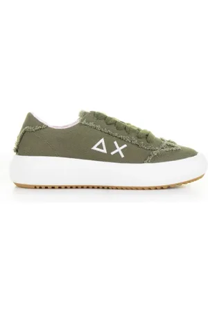 sun68 Sneaker Juno militare in canvas