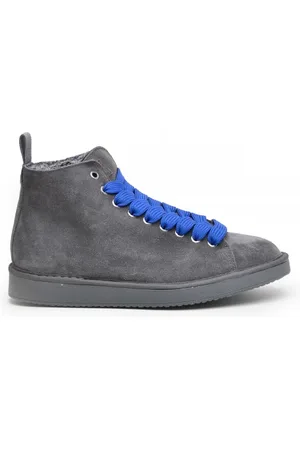 Panchic Polacchino in camoscio grigio e