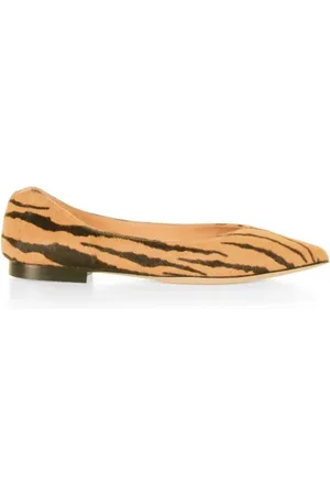 VIOLA RICCI Ballerina flat tigrata