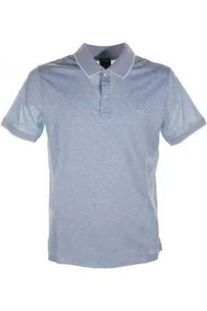 Paul & Shark Polo a maniche corte azzurra in cotone