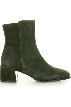 Evaluna Stivaletto in suede verde