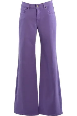P.A.R.O.S.H. Jeans CABAREX in tessuto lilla