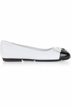 Hogan Ballerina H661 bicolore con inserti in vernice