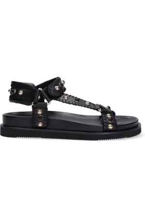 Ash Sandalo UTOPIA in pelle nera