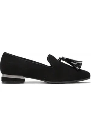 Oliaro Pantofolina in morbido suede con nappine