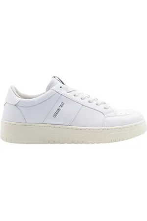 SAINT SNEAKERS Sneakers basket in pelle bianca