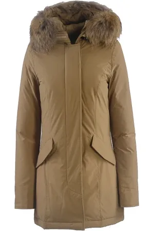 Woolrich Parka in tessuto tecnico beige