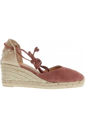 Castaner Espadrillas zeppa 70 mm camoscio antico