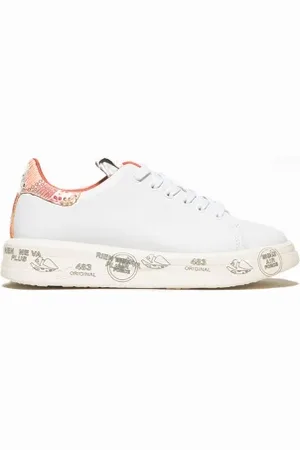 Premiata Sneaker modello Belle in pelle bianca