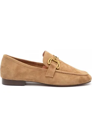 AQUARELLE Mocassino 582Z30 in camoscio beige