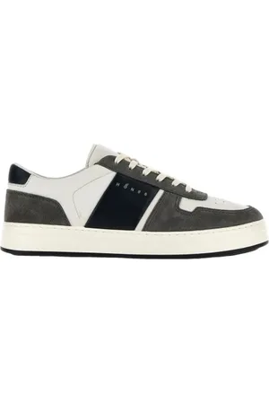 Hogan Sneakers H-TV in camoscio grigio