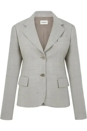 P.A.R.O.S.H. Blazer LILLE in lana grigio
