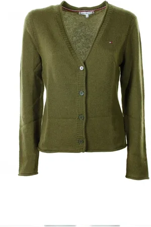Tommy Hilfiger Cardigan in lana con scollo a V