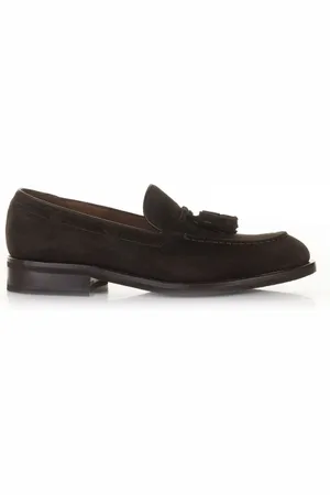 Fratelli Rossetti Mocassino in suede con nappine