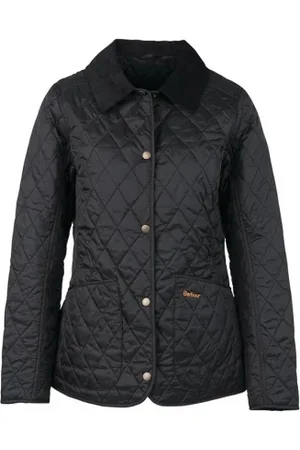 Barbour Giubbino LQU0475 trapuntata nera
