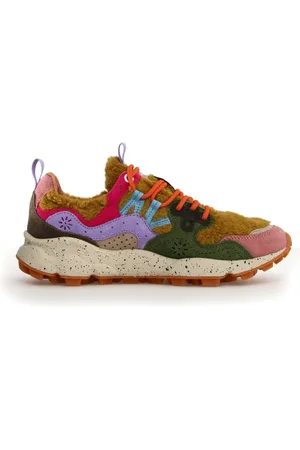 Flower Mountain Sneakers Yamano 3 in suede antico