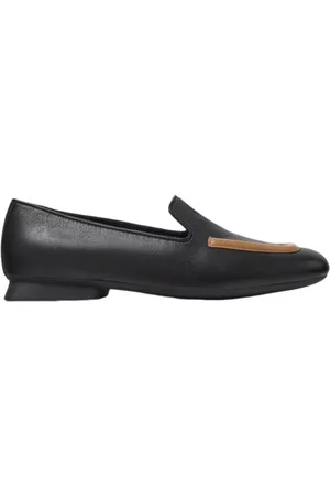 Camper Ballerine Twins in pelle nera
