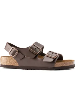 Birkenstock Sandali uomo Milano marroni